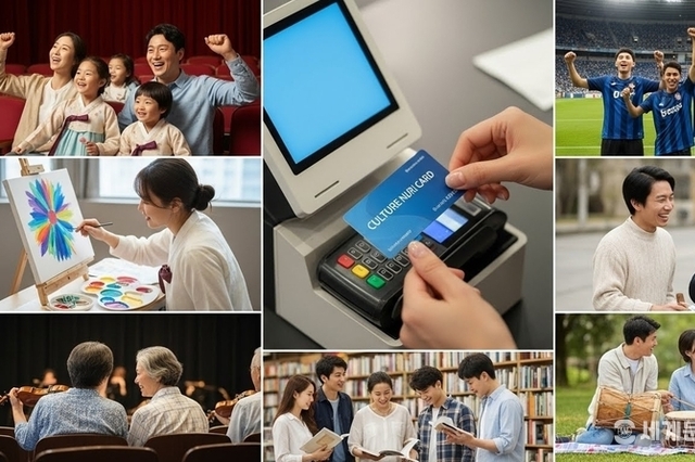 2025년 문화누리카드 발급 마감 임박…1인당 14만 원, 12월 31일까지 사용 필수