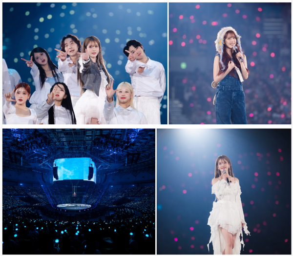  ‘2024 아이유 허 월드투어 콘서트 인 서울 모습. 이담엔터테인먼트 제공
